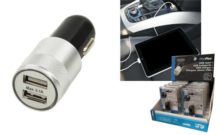 USB Adapter 2-fach